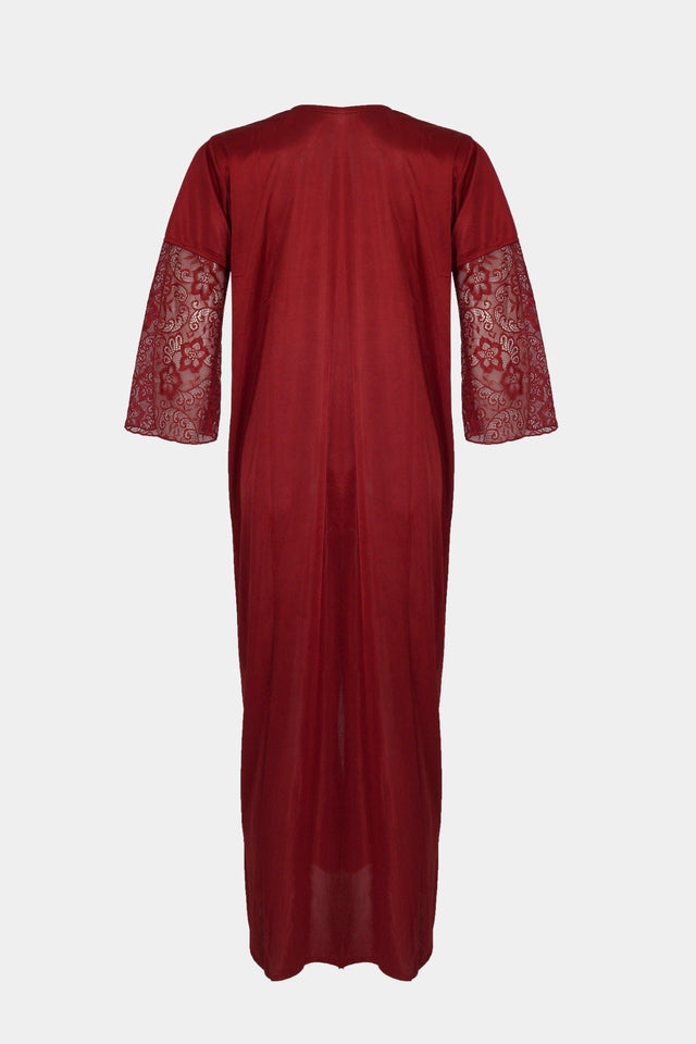 Elegant Red Lace Nightwear Set – Sensual & Comfortable