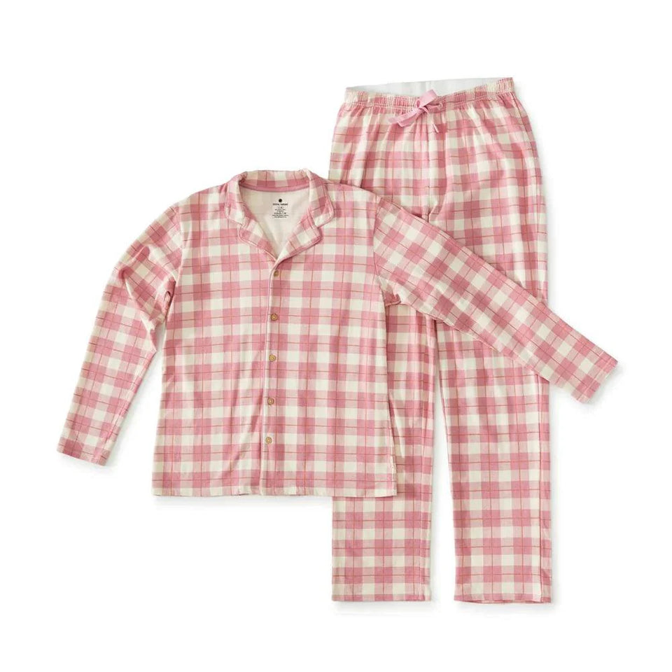 Classic Women Pyjamas ( Large Pink Checks ) 06