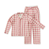 Classic Women Pyjamas ( Large Pink Checks ) 06