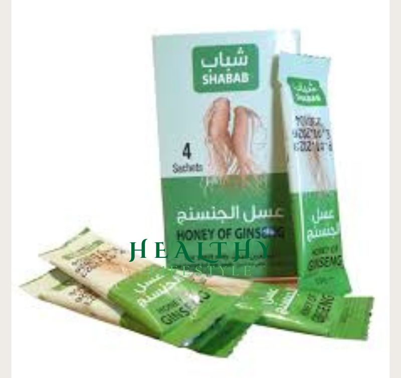 Imported Shabab Honey Of Ginseng 4-Sachets (40g)